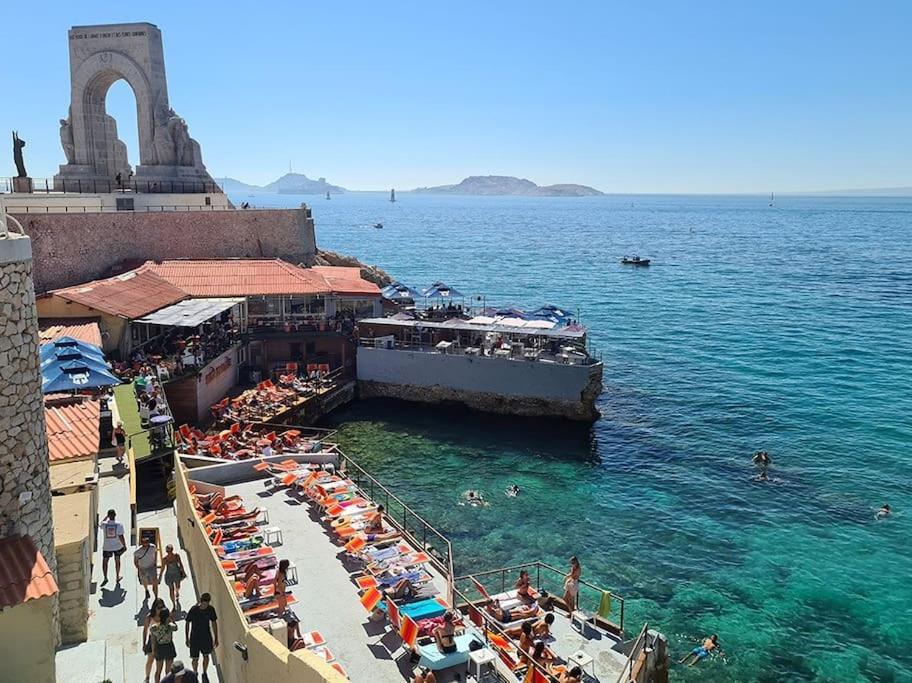 Grand Large Sur La Corniche Marseille Par Conciergerie By Sam Apartment Exterior photo